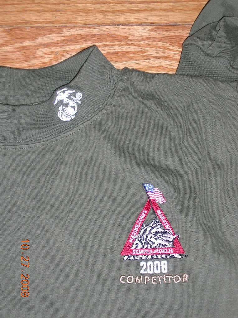 marine corps marathon shirt 2018